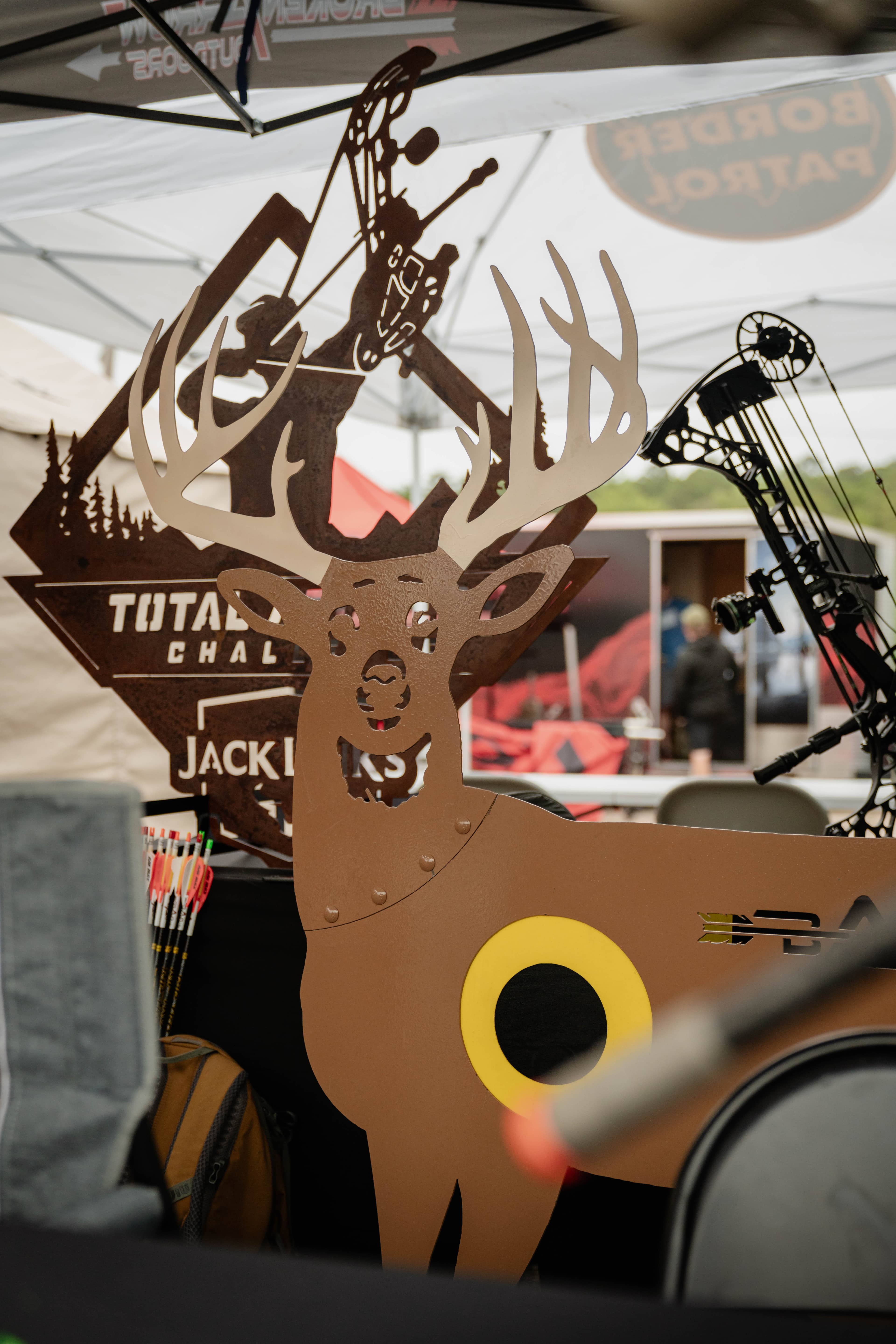 Target setup on range