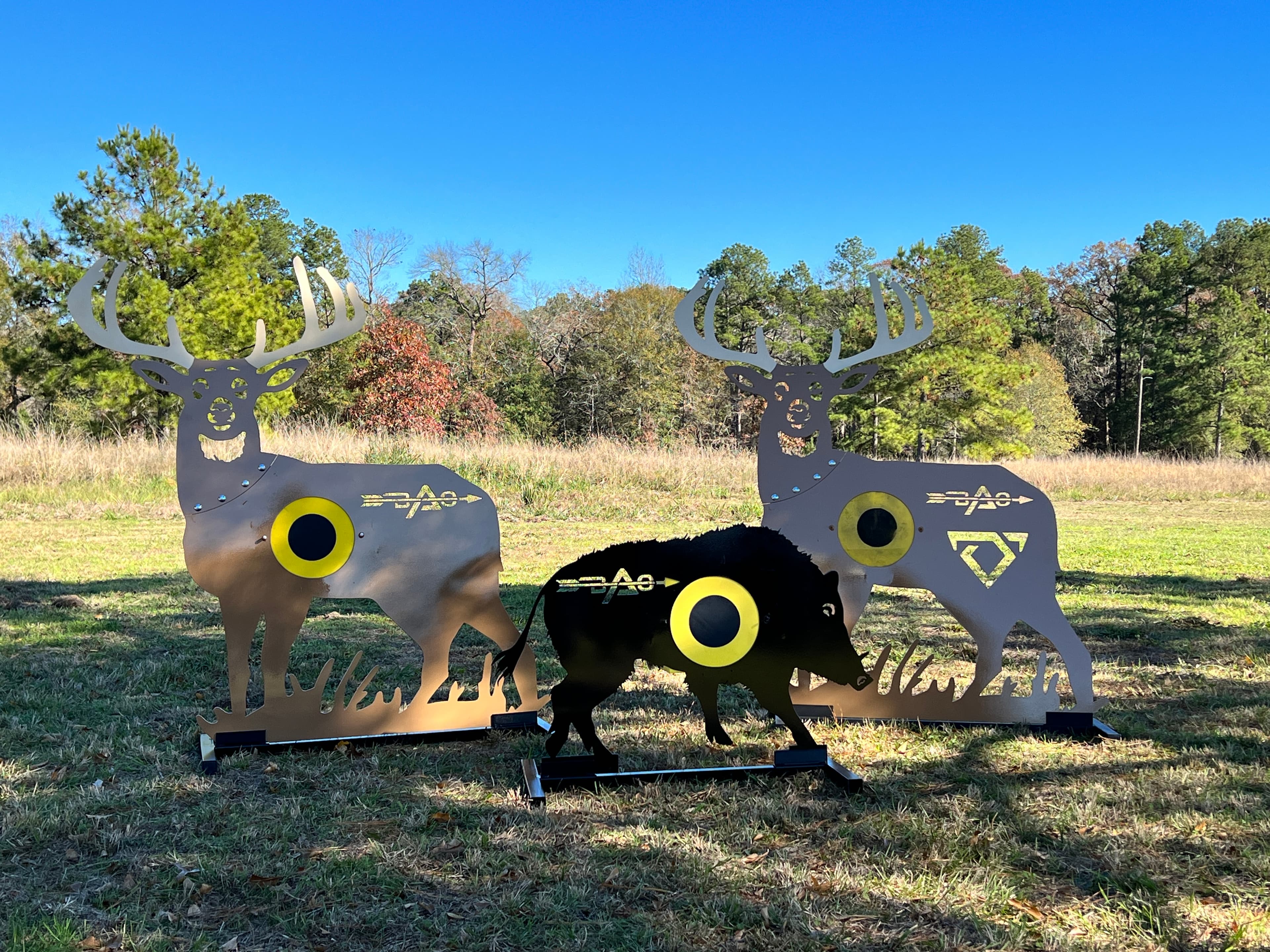 Target setup in the field